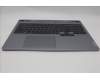 Lenovo 5CB1N84682 C-Cover with keyboard, Russian, Luna Grey, RGB Backlight, US
