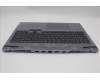 Lenovo 5CB1N84682 C-Cover with keyboard, Russian, Luna Grey, RGB Backlight, US