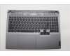 Lenovo 5CB1N84702 C-Cover with keyboard, Bulgarian, Luna Grey, RGB Backlight, UK