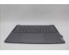 Lenovo 5CB1N90758 C-Cover with keyboard, Belgian, Luna Grey, UK
