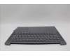 Lenovo 5CB1N90758 C-Cover with keyboard, Belgian, Luna Grey, UK