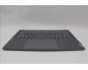 Lenovo 5CB1N90767 C-Cover with keyboard, US English Euro, Luna Grey, w/puresight pro logo, US