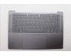 Lenovo 5CB1N90801 C-Cover with keyboard, Spanish, Luna Grey, w/puresight pro logo, UK