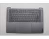 Lenovo 5CB1N90803 C-Cover with keyboard, Switzerland, Luna Grey, w/puresight pro logo, UK
