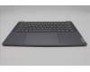 Lenovo 5CB1N90803 C-Cover with keyboard, Switzerland, Luna Grey, w/puresight pro logo, UK