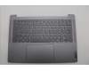 Lenovo 5CB1N90826 C-Cover with keyboard, French, Arctic Grey, US