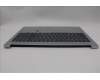 Lenovo 5CB1N90974 C-Cover with keyboard, Hebrew, Cloud Grey, Backlight, Fingerprint, US