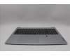 Lenovo 5CB1N90986 C-Cover with keyboard, German, Cloud Grey, Backlight, Fingerprint, UK