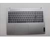 Lenovo 5CB1N91026 C-Cover with keyboard, German, Cloud Grey, Backlight, Non-Fingerprint, UK