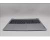 Lenovo 5CB1N91026 C-Cover with keyboard, German, Cloud Grey, Backlight, Non-Fingerprint, UK