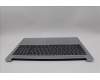 Lenovo 5CB1N91026 C-Cover with keyboard, German, Cloud Grey, Backlight, Non-Fingerprint, UK