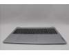 Lenovo 5CB1N91029 C-Cover with keyboard, Belgian, Cloud Grey, Backlight, Non-Fingerprint, UK