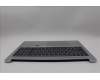 Lenovo 5CB1N92822 C-Cover with keyboard, Spanish, Cloud Grey, Non-Backlight, Fingerprint, UK