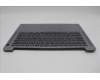 Lenovo 5CB1N94677 C-Cover with keyboard, German, Arctic Grey, Non-Backlight, UK