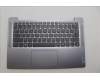 Lenovo 5CB1N94696 C-Cover with keyboard, Italian, Arctic Grey, Non-Backlight, Non-Fingerprint, UK