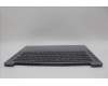 Lenovo 5CB1N94696 C-Cover with keyboard, Italian, Arctic Grey, Non-Backlight, Non-Fingerprint, UK