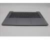Lenovo 5CB1N94697 C-Cover with keyboard, Spanish, Arctic Grey, Non-Backlight, Non-Fingerprint, UK