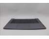 Lenovo 5CB1N94785 C-Cover with keyboard, Belgian, Arctic Grey, Backlight, UK