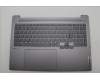 Lenovo 5CB1N95042 C-Cover with keyboard, German, Arctic Grey, UK