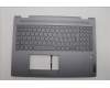 Lenovo 5CB1N95065 C-Cover with keyboard, Italian, Luna Grey, Fingerprint, UK