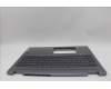 Lenovo 5CB1N95074 C-Cover with keyboard, Russian, Luna Grey, Fingerprint, US