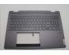 Lenovo 5CB1N95136 C-Cover with keyboard, Hebrew, Storm Grey, Fingerprint, US