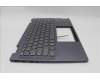 Lenovo 5CB1N95784 C-Cover with keyboard, French, Storm Grey, FingerPrint, US