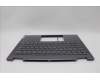 Lenovo 5CB1N95800 C-Cover with keyboard, Russian, Storm Grey, Non-Fingerprint, US
