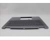 Lenovo 5CB1N96868 C-Cover with keyboard, UK English, Arctic Grey, FingerPrint, UK