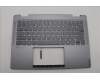 Lenovo 5CB1N96900 C-Cover with keyboard, US English Euro, Arctic Grey, Non-FingerPrint, US