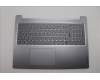 Lenovo 5CB1N97095 C-Cover with keyboard, Belgian, Arctic Grey, Backlight, Non-Fingerprint, UK