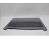 Lenovo 5CB1N97095 C-Cover with keyboard, Belgian, Arctic Grey, Backlight, Non-Fingerprint, UK