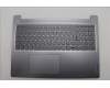 Lenovo 5CB1N97104 C-Cover with keyboard, German, Arctic Grey, Backlight, Non-Fingerprint, UK