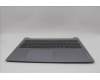 Lenovo 5CB1N97117 C-Cover with keyboard, Spanish, Arctic Grey, Backlight, Non-Fingerprint, UK