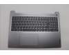 Lenovo 5CB1N97500 C-Cover with keyboard, German, Arctic Grey, Non-Backlight, Fingerprint, UK