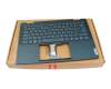 5CB1P00299 Original Lenovo Tastatur inkl. Topcase UK (englisch) blau/blau mit Backlight