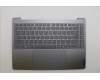 Lenovo 5CB1P00338 C-Cover with keyboard, UK English, Luna Grey, UK