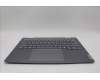 Lenovo 5CB1P00569 C-Cover with keyboard, Russian, Luna Grey, Backlight, US
