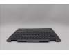 Lenovo 5CB1P00570 C-Cover with keyboard, Traditional Chinese, Luna Grey, Backlight, US
