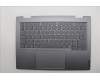 Lenovo 5CB1P00580 C-Cover with keyboard, Hungarian, Luna Grey, Backlight, UK