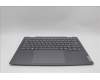 Lenovo 5CB1P00592 C-Cover with keyboard, French Arabic, Luna Grey, Backlight, UK