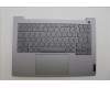 Lenovo 5CB1P00816 C-Cover with keyboard, Czech Slovakian, Arctic Grey, Backlight, UK