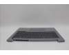 Lenovo 5CB1P00816 C-Cover with keyboard, Czech Slovakian, Arctic Grey, Backlight, UK