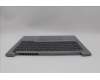Lenovo 5CB1P00822 C-Cover with keyboard, German, Arctic Grey, Backlight, UK