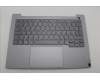 Lenovo 5CB1P00831 C-Cover with keyboard, Nordic, Arctic Grey, Backlight, UK