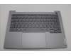 Lenovo 5CB1P00832 C-Cover with keyboard, Portuguese, Arctic Grey, Backlight, UK