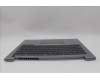 Lenovo 5CB1P00840 C-Cover with keyboard, UK English, Arctic Grey, Backlight, UK