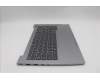 Lenovo 5CB1P00850 C-Cover with keyboard, French, Arctic Grey, US