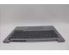 Lenovo 5CB1P00910 C-Cover with keyboard, English, Arctic Grey, US