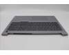 Lenovo 5CB1P01005 C-Cover with keyboard, German, Arctic Grey, Backlight, UK